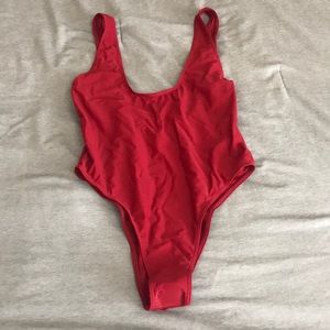 Red one piece